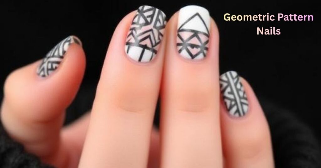 Geometric Pattern Nails