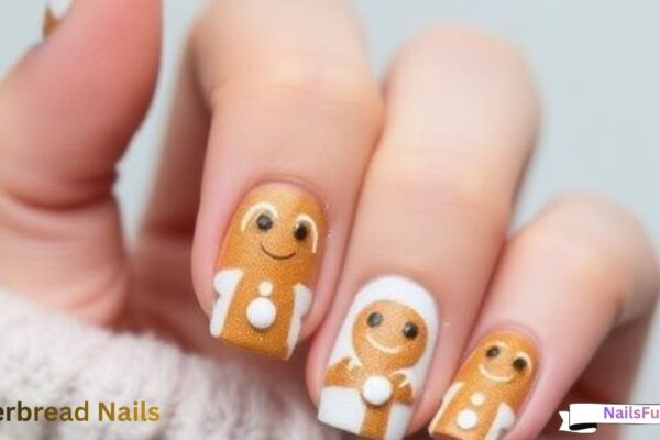 Gingerbread Nails