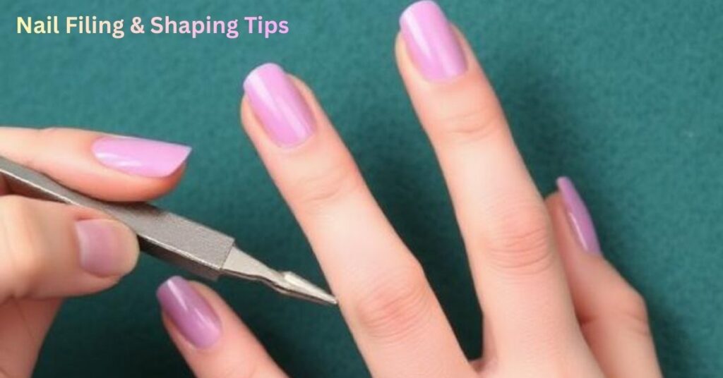 Nail Filing & Shaping Tips
