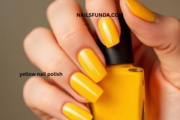 YELLOW NAIL POLISH
