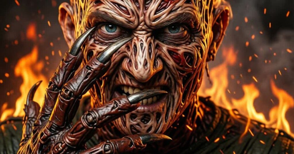 Freddy Krueger Nails: A Bold and Fiery Look