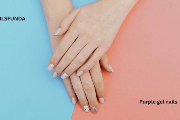 Purple Gel Nails