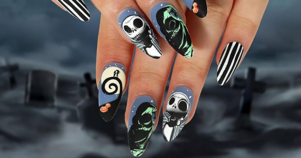 Nightmare Abstract Nails