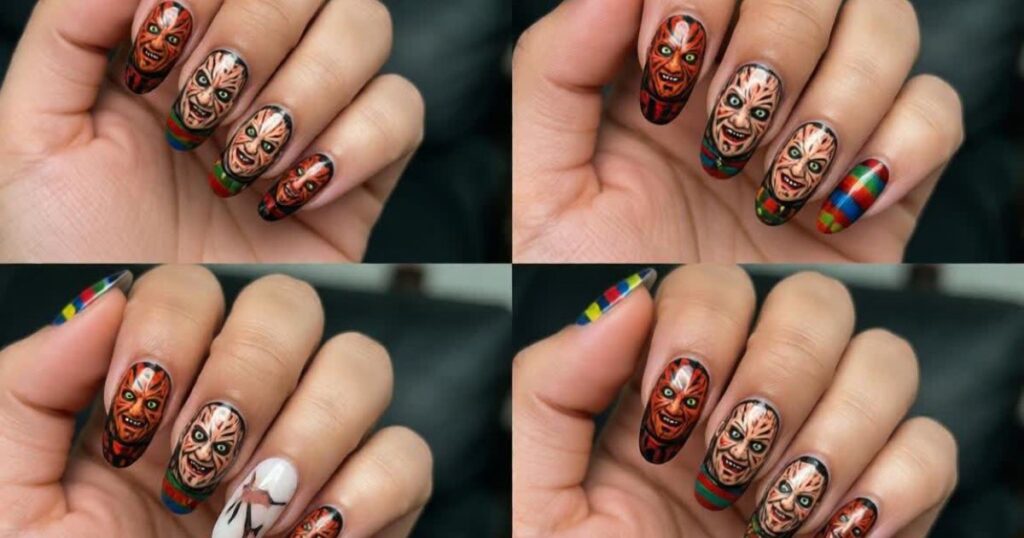 Step-by-Step Guide to DIY Freddy Krueger Nails at Home
