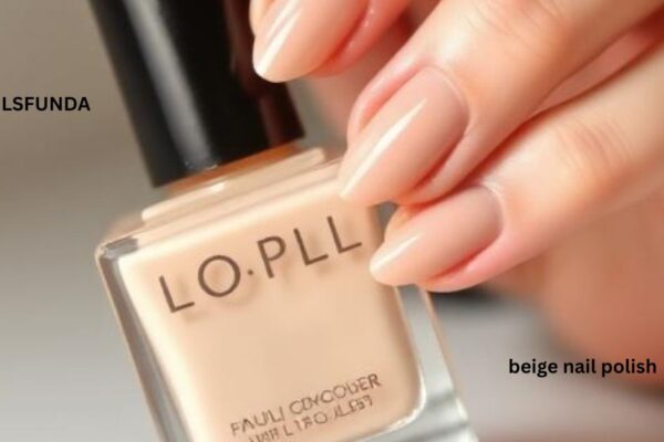 beige nail polish