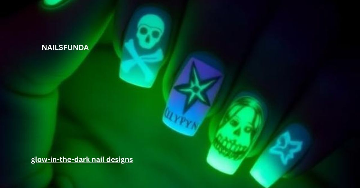 glow-in-the-dark nail designs