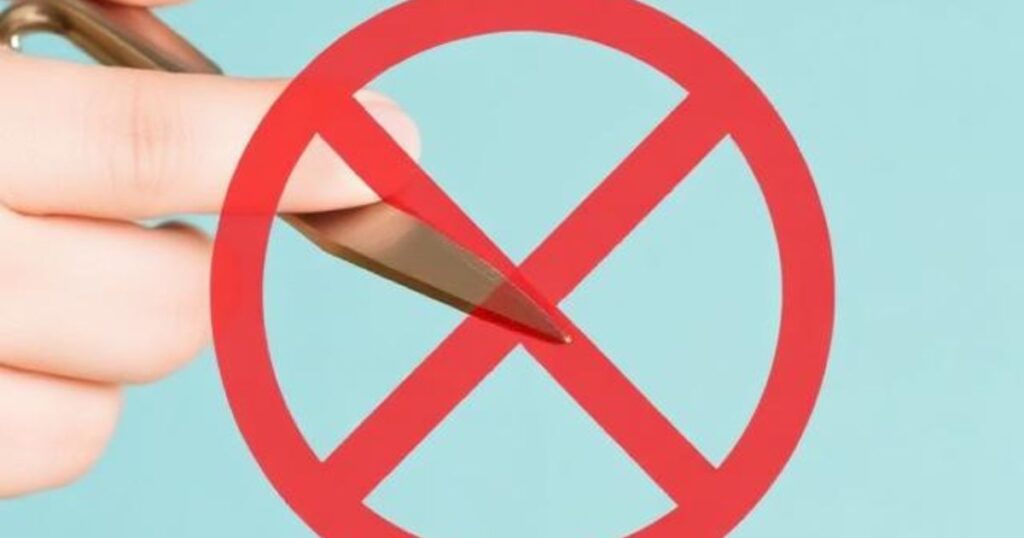 Avoid Cutting Cuticles Aggressively