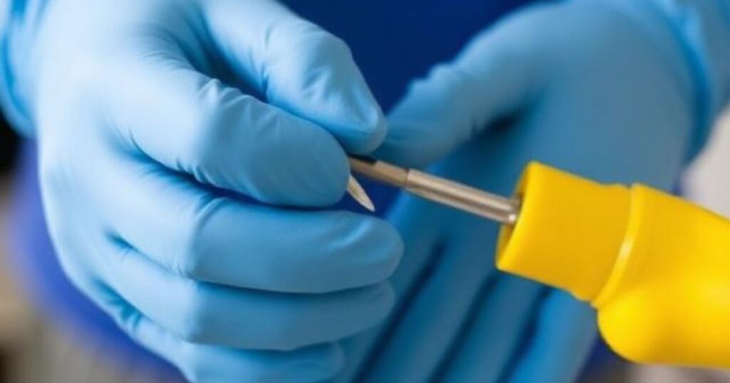 Use Gloves for Strong Chemicals