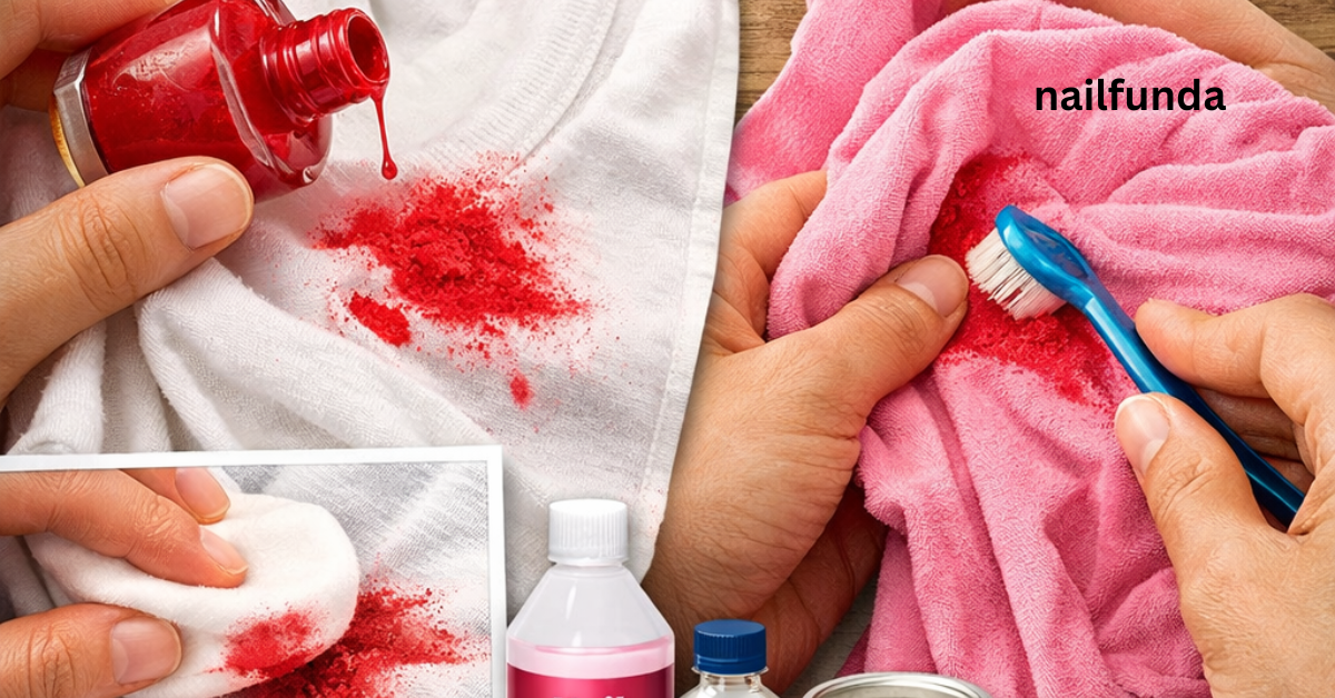 How to Get Nail Polish Out of clothes: Simple and Compelling Strategies Th