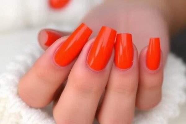 Orange Nails Ideas That Look Absolutely Fire