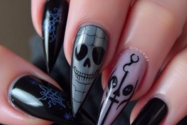 28+ Spooky Nails That Can Only Scare Away Bad Vibes