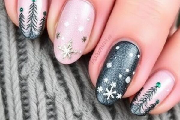 Cute Winter Nails That Will Add To Your Holiday Cheer