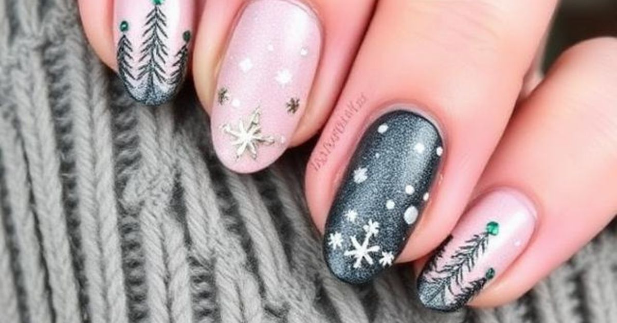Cute Winter Nails That Will Add To Your Holiday Cheer