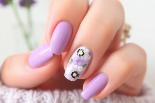 Lavender Nail Design Inspiration for the Dreamiest Spring Mani