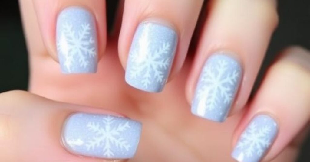 Snowflake Nail Art Ideas for a Winter Wonderland Look