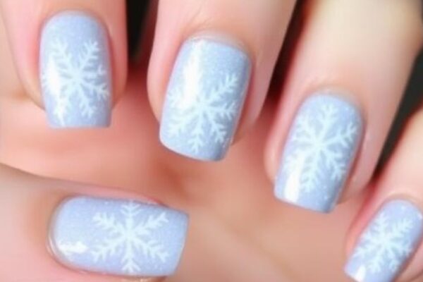 Snowflake Nail Art Ideas for a Winter Wonderland Look