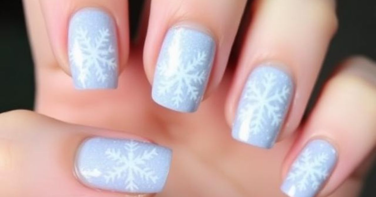 Snowflake Nail Art Ideas for a Winter Wonderland Look